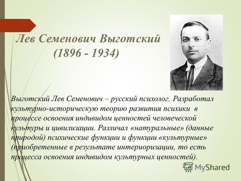 Выготский идеи. Выготский Лев Семенович (1896-1934). Л.С. Выготский (1896–1934). Лев Выготский.