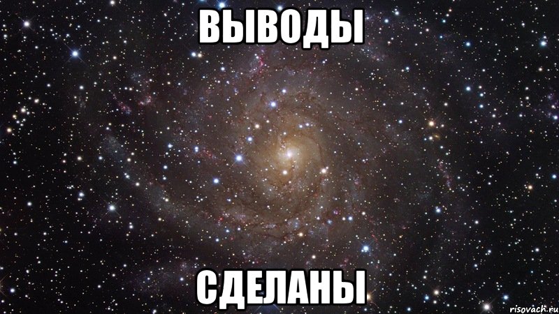 Выводы сделаны. Делаю выводы. Выводы сделаны Мем. Делайте выводы.