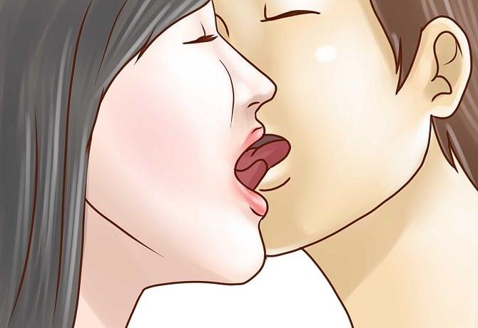 как правильно целоваться взасос парню