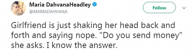 Worse and worse: The woman received another shock when she learned that her boyfriend doesn