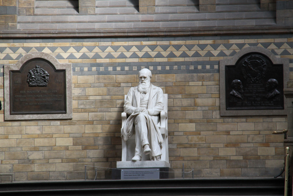 Памятник Чарльзу Дарвину