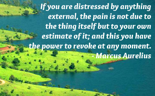 A belief quote by Marcus Aurelius.