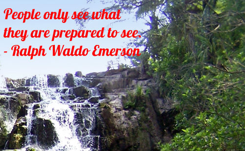 A belief quote by Ralph Waldo Emerson.