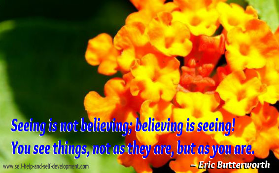 Belief Quote - Eric Butterworth